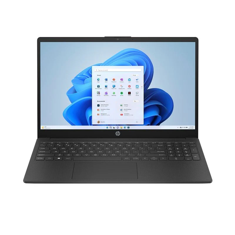 HP Intel Core i3-N305 15.6" 4GB/128GB Laptop - Jet Black | 15-FD0060NA