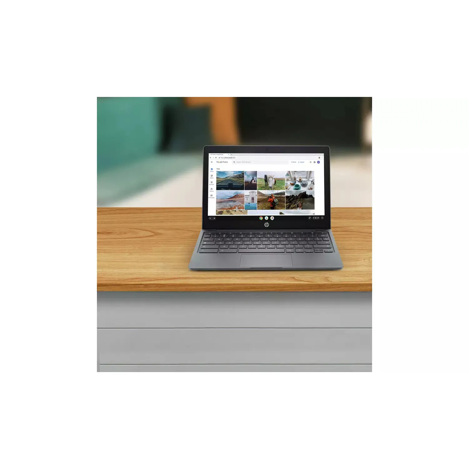 HP MediaTek 11.6" 4GB/64GB Chromebook - Ash Grey | 63W58EAABU - Image 10