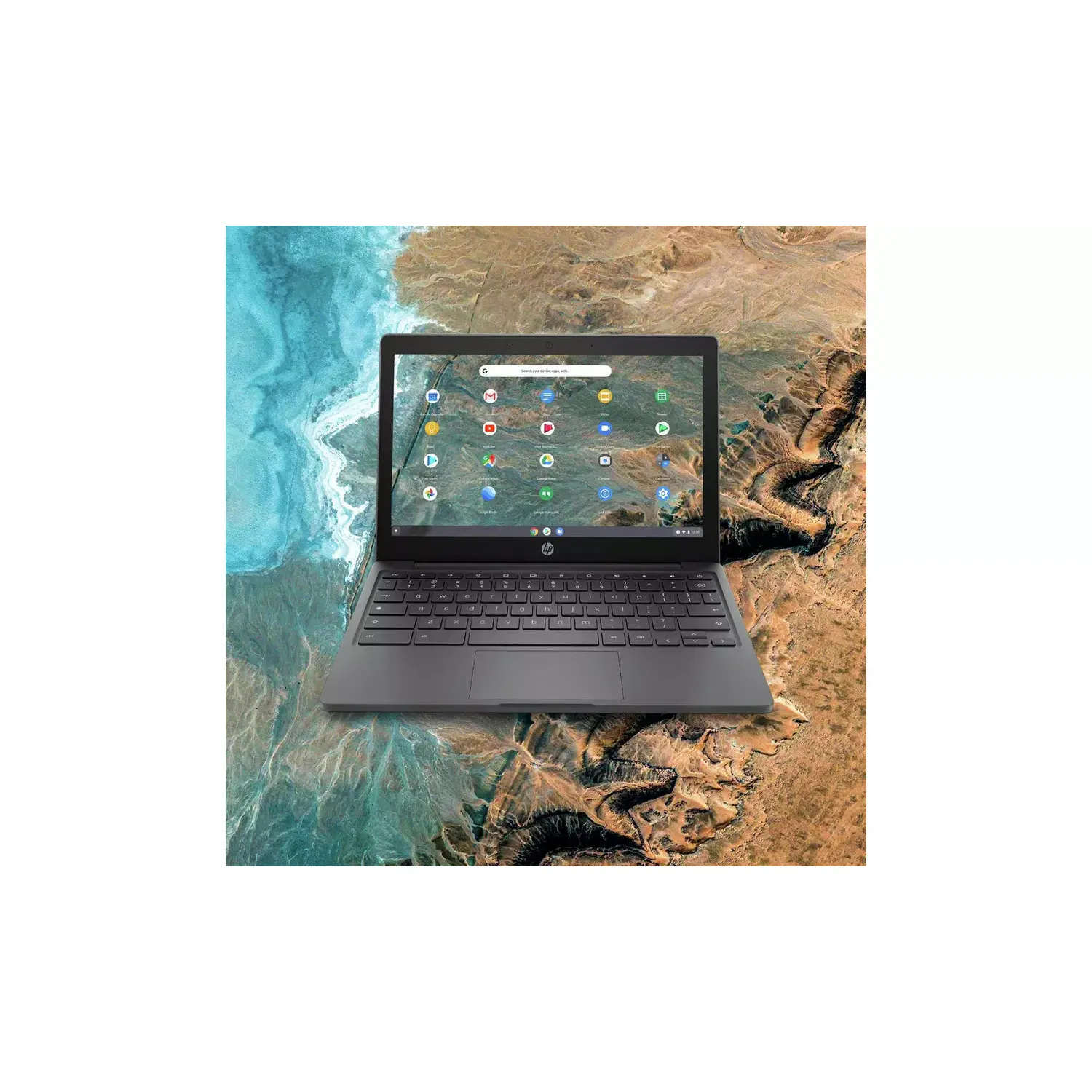 HP MediaTek 11.6" 4GB/64GB Chromebook - Ash Grey | 63W58EAABU - Image 8
