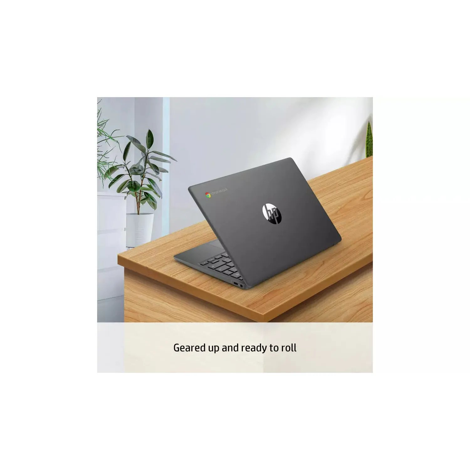 HP MediaTek 11.6" 4GB/64GB Chromebook - Ash Grey | 63W58EAABU - Image 9