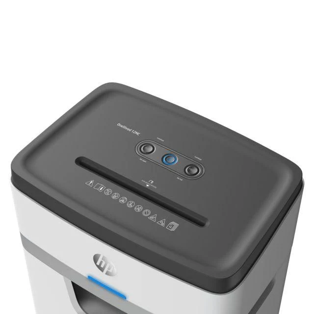 HP OneShred 12 Micro Cut 25L Shredder - White | HP2806 - Image 4