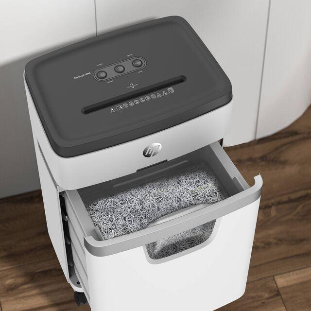 HP OneShred 12 Micro Cut 25L Shredder - White | HP2806 - Image 6