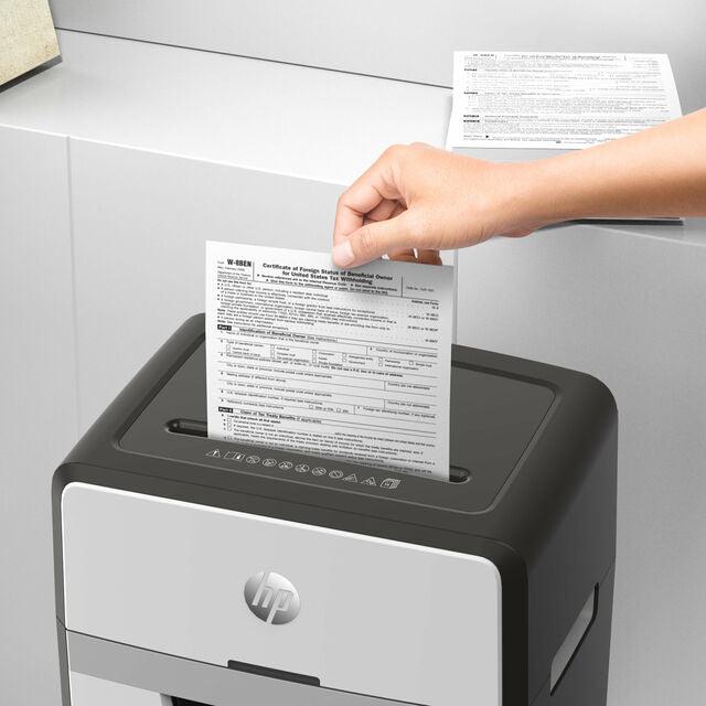 HP OneShred 16 Micro Cut 30L Shredder - Black & White | HP2808 - Image 8