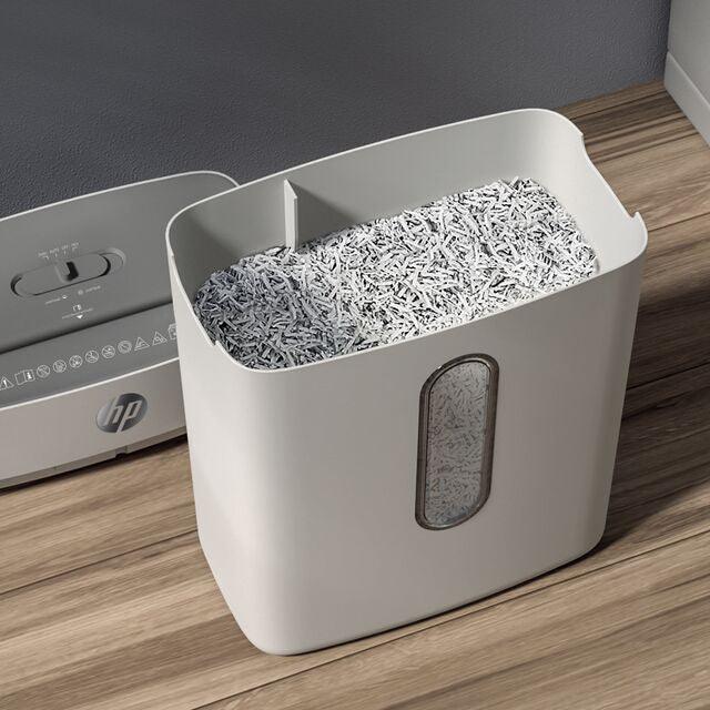 HP OneShred 8 Cross Cut 15L Shredder - White | HP2809 - Image 8