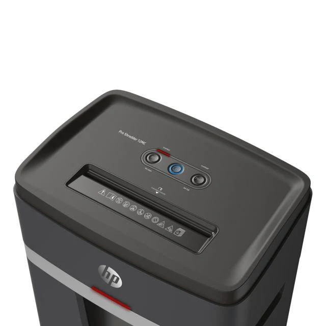 HP Pro Shred 12 Micro Cut 25L Shredder - Black | HP2814 - Image 4