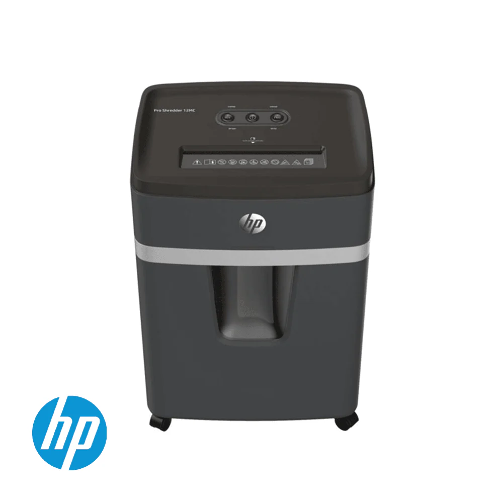 HP Pro Shred 12 Micro Cut 25L Shredder - Black | HP2814 - Image 9
