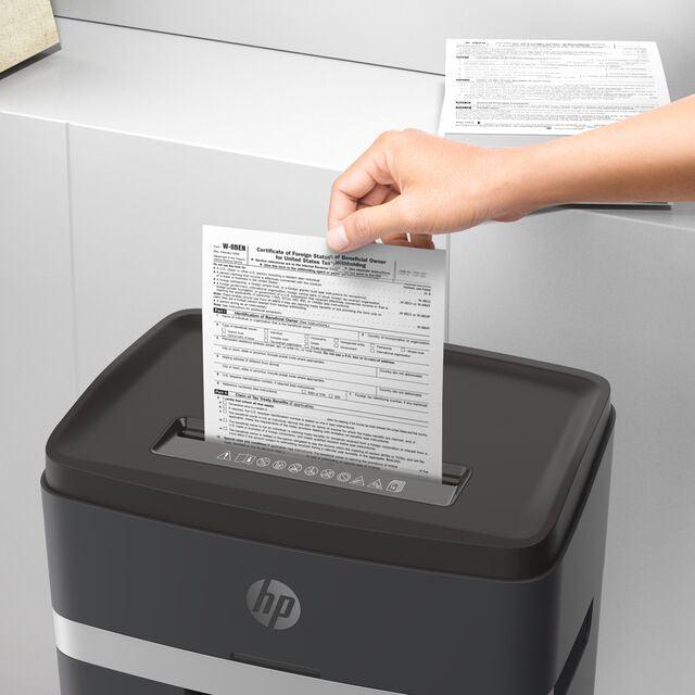 HP Pro Shred 18 Cross Cut 25L Shredder - Black | HP2813 - Image 8