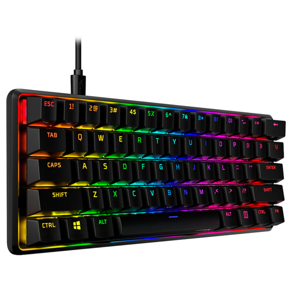 HyperX Alloy Origins 60 Mechanical Gaming Keyboard - Black | 259-6P6K8AA-ABU - Image 2
