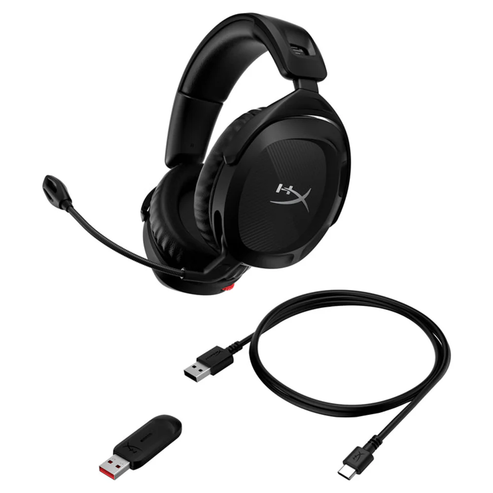 HyperX Cloud Stinger 2 Over-Ear Wireless Bluetooth Gaming Headset - Black | 259-676A2AA - Image 8