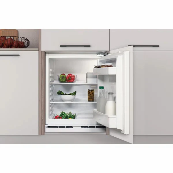 Indesit 144L Integrated Undercounter Fridge - Steel | INBUL011UK - Image 6