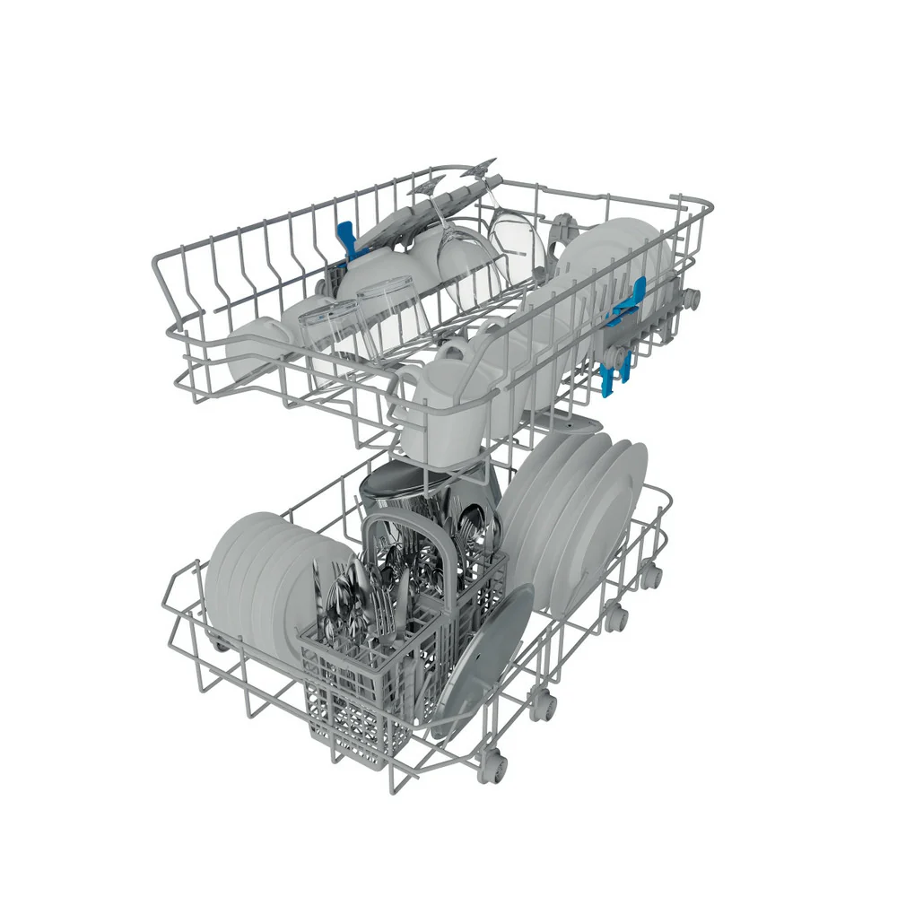 Indesit 45CM Built-In Slimline Dishwasher - White | IN2IE10CS80UK - Image 5