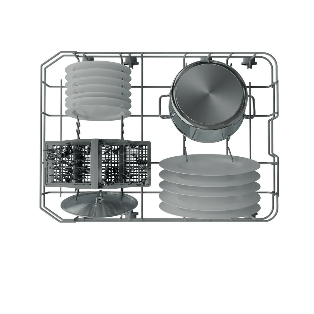 Indesit 45CM Built-In Slimline Dishwasher - White | IN2IE10CS80UK - Image 7