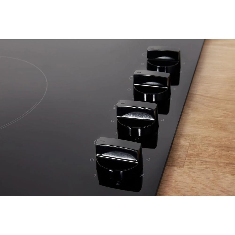 Indesit 60CM 4 Zone Electric Ceramic Hob - Black | RI860C - Image 2