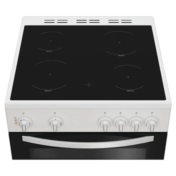 Indesit 60CM Freestanding Electric Cooker - White | IDE6VMW - Image 2