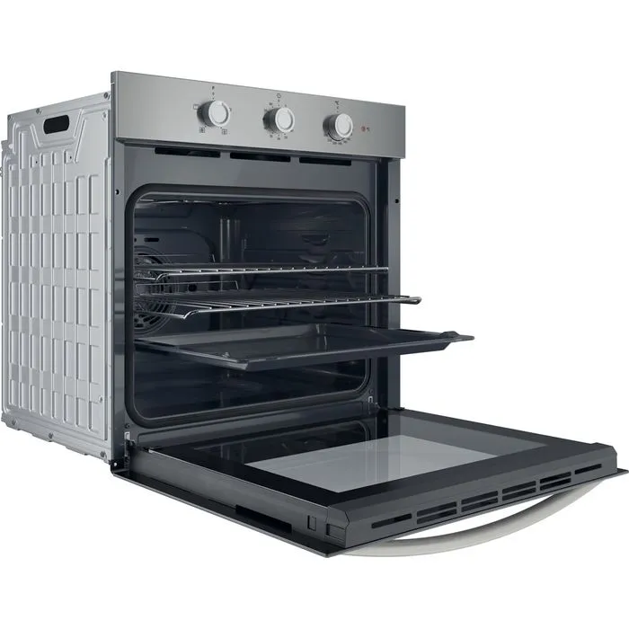 Indesit 66L Built-In Multifunction Electric Single Oven - Inox | IO233XUK - Image 4