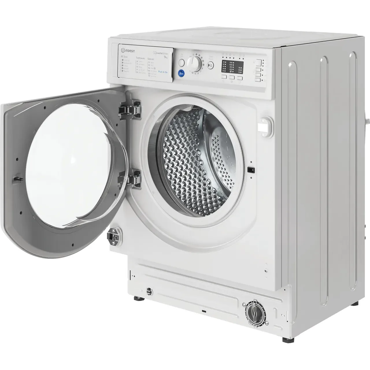 Indesit 9KG 1400RPM Integrated Washing Machine - White | BIWMIL91485UK - Image 6