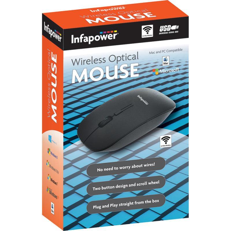 Infapower X205 Wireless Optical Mouse - Black | 211944 - Image 2