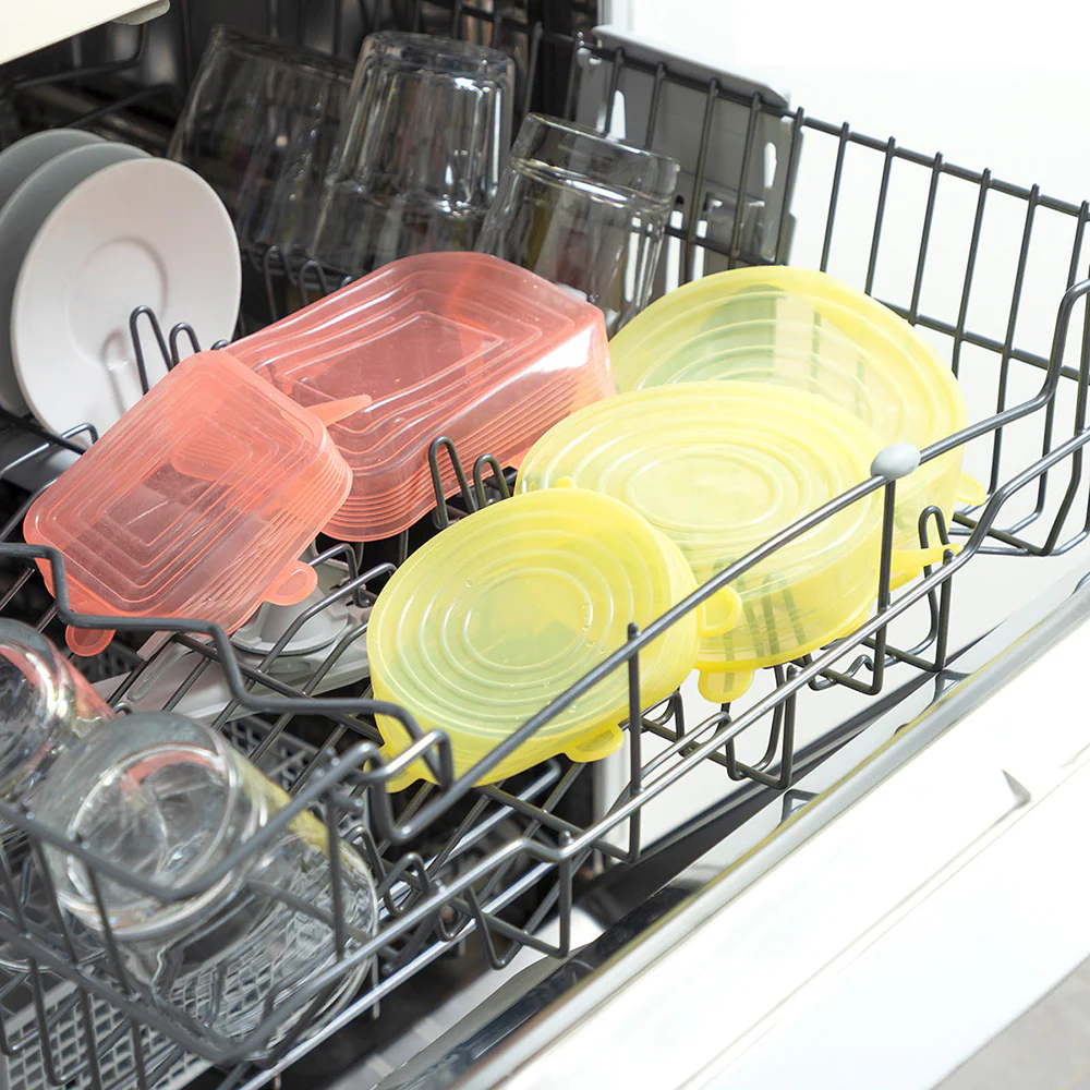 Innovagoods Reusable and Adjustable Kitchen Lids Lilyd Set of 10 - Multicolour | 823467 - Image 8