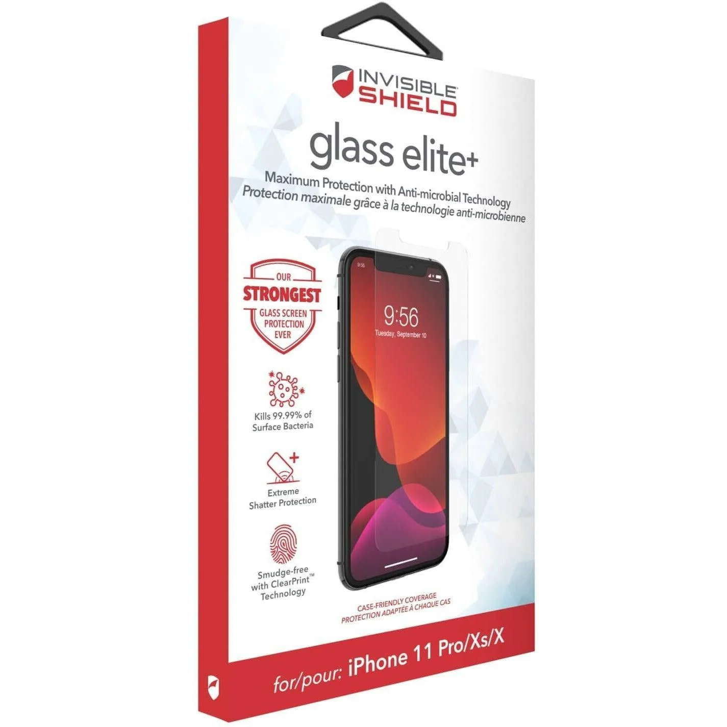 InvisibleShield GlassElite+ Apple iPhone XR/iPhone 11 Screen Protector - Clear | 200105701 - Image 7
