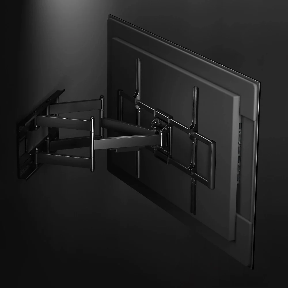 iTech Heavy Duty Full Motion TV Bracket for 60" to 120" TV - Black | PTRB-120/B - Image 5