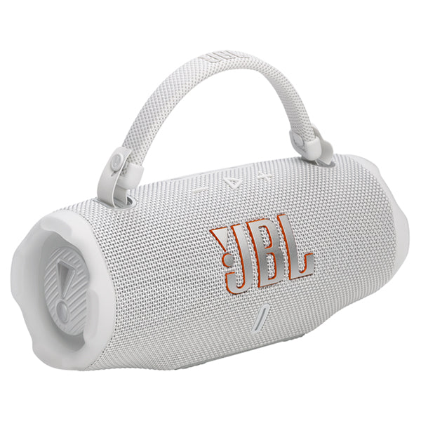 JBL Charge 6 Portable Bluetooth Speaker - White | JBLCHARGE6WHT - Image 7