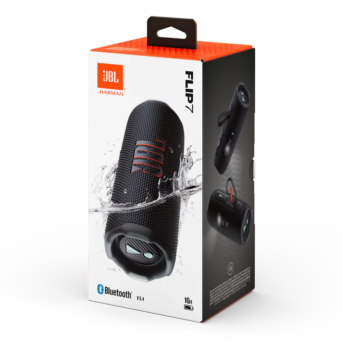 JBL Flip 7 Portable Bluetooth Speaker - Black | JBLFLIP7BLK - Image 12