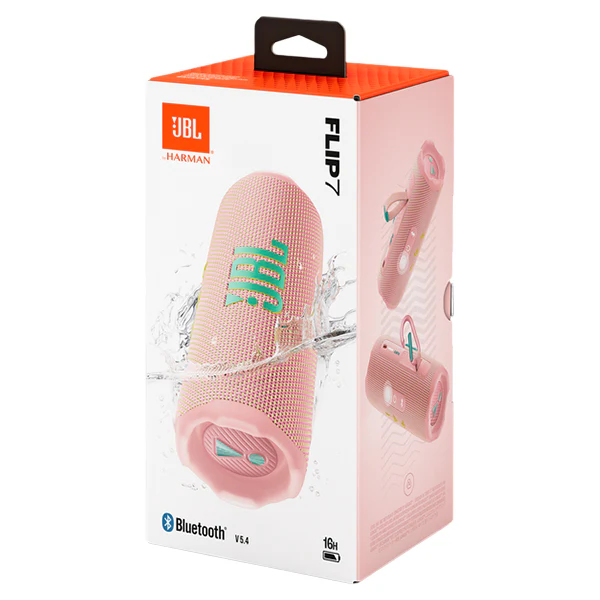 JBL Flip 7 Portable Bluetooth Speaker - Pink | JBLFLIP7PINK - Image 7