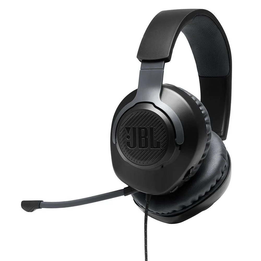JBL Quantum 100 Over Ear Wired Gaming Headset - Black | JBLQ100BLK - Image 3