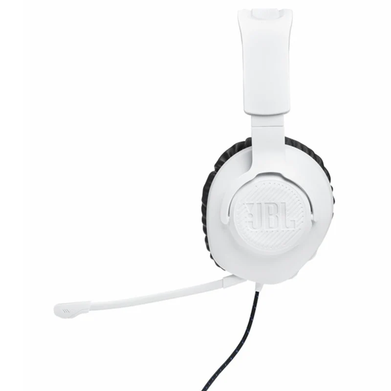 JBL Quantum 100P 40mm Driver Over-Ear Wired Gaming Headset - White & Blue | JBLQ100PWHTBLU - Image 5
