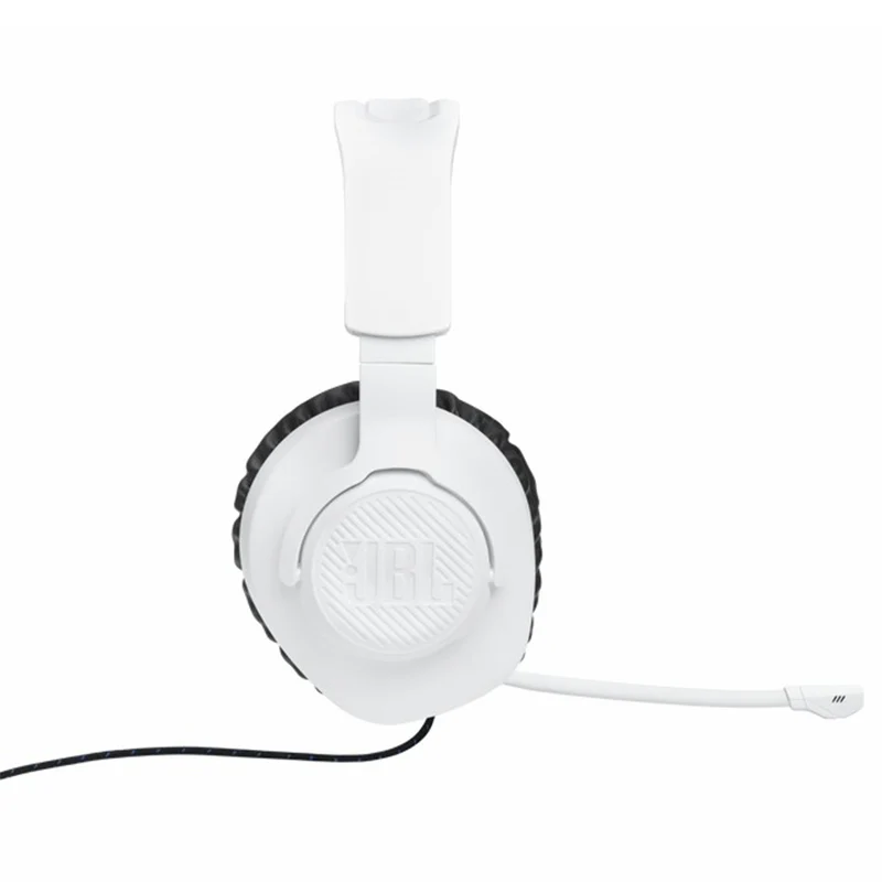 JBL Quantum 100P 40mm Driver Over-Ear Wired Gaming Headset - White & Blue | JBLQ100PWHTBLU - Image 6