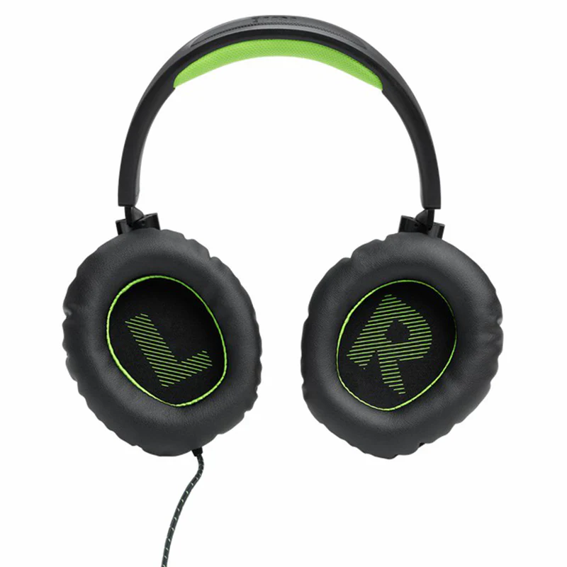 JBL Quantum 100X 40mm Driver Over-Ear Wired Gaming Headset - Black & Green | JBLQ100XBLKGRN - Image 8