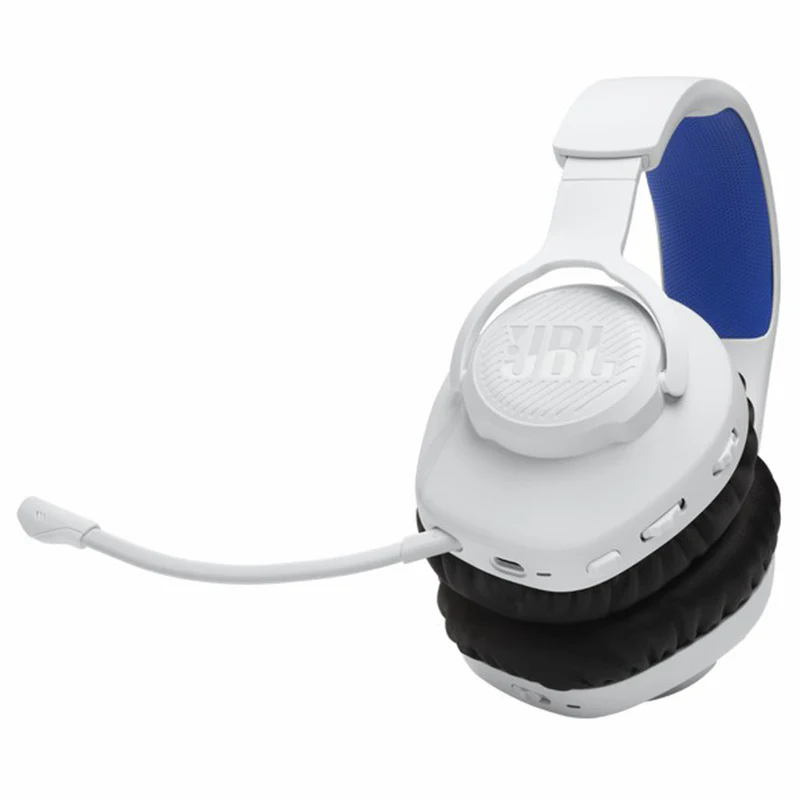 JBL Quantum 360P Console Over-Ear Wireless Bluetooth Gaming Headset - White & Blue | JBLQ360PWLWHTBLU - Image 7