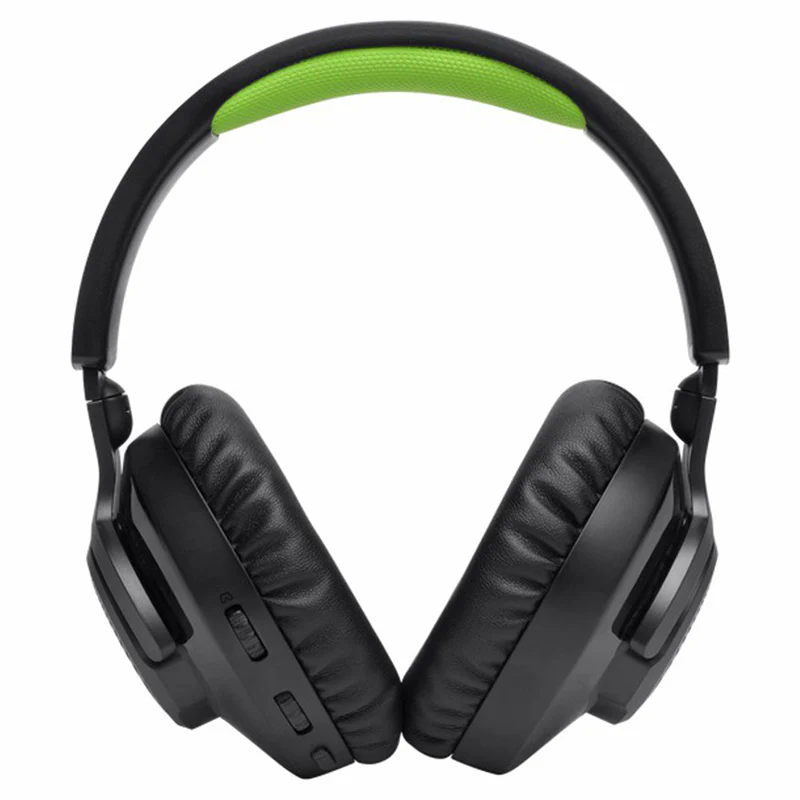 JBL Quantum 360X Console Over-Ear Wireless Bluetooth Gaming Headset - Black & Green | JBLQ360XWLBLKGRN - Image 3