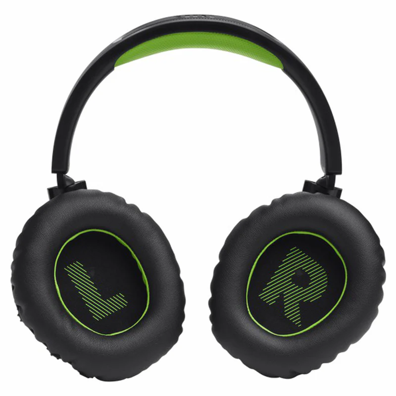 JBL Quantum 360X Console Over-Ear Wireless Bluetooth Gaming Headset - Black & Green | JBLQ360XWLBLKGRN - Image 7