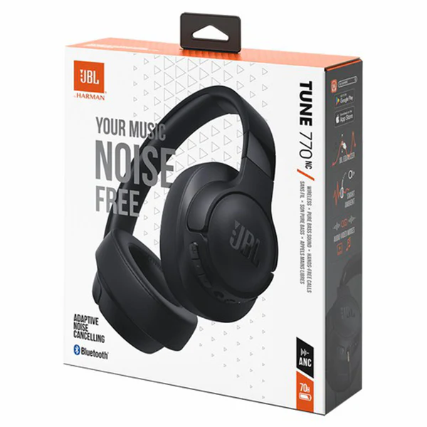 JBL Tune 770NC Over-Ear Wireless Headphone - Black | JBLT770NCBLK - Image 11