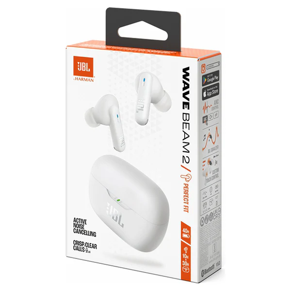 JBL Wave Beam 2 In-Ear True Wireless Earbuds - White | JBLWBEAM2WHT - Image 11