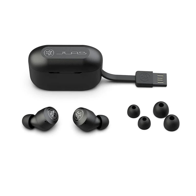 JLab Go Air Pop In-Ear True Wireless Earbuds - Black | IEUEBGAIRPOPRBLK124 - Image 4