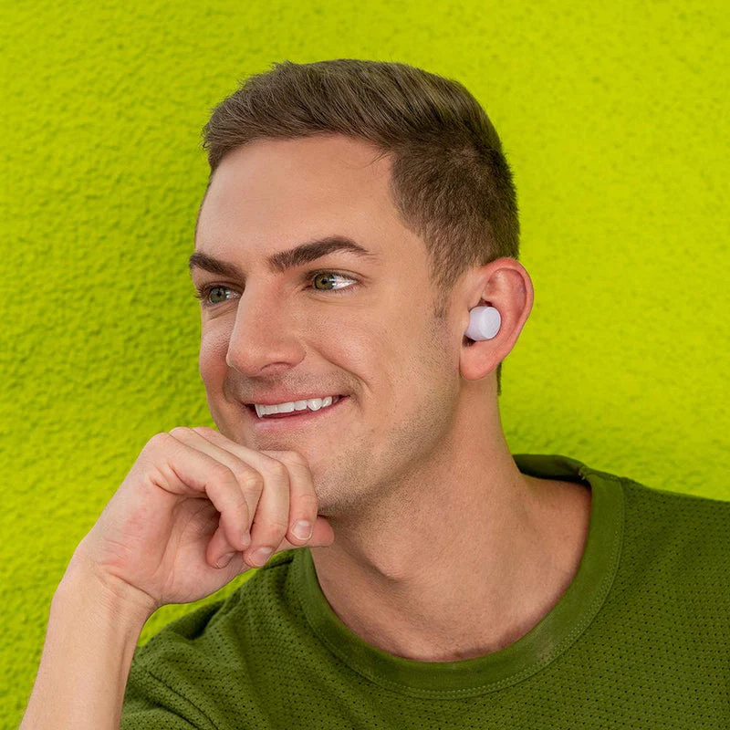 JLab Go Air Pop In-Ear True Wireless Earbuds - Lilac | IEUEBGAIRPOPRLLC124 - Image 7
