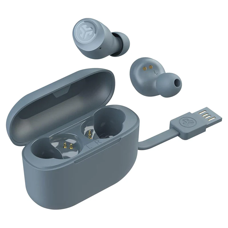 JLab Go Air Pop In-Ear True Wireless Earbuds - Slate | IEUEBGAIRPOPRSLT124 - Image 2