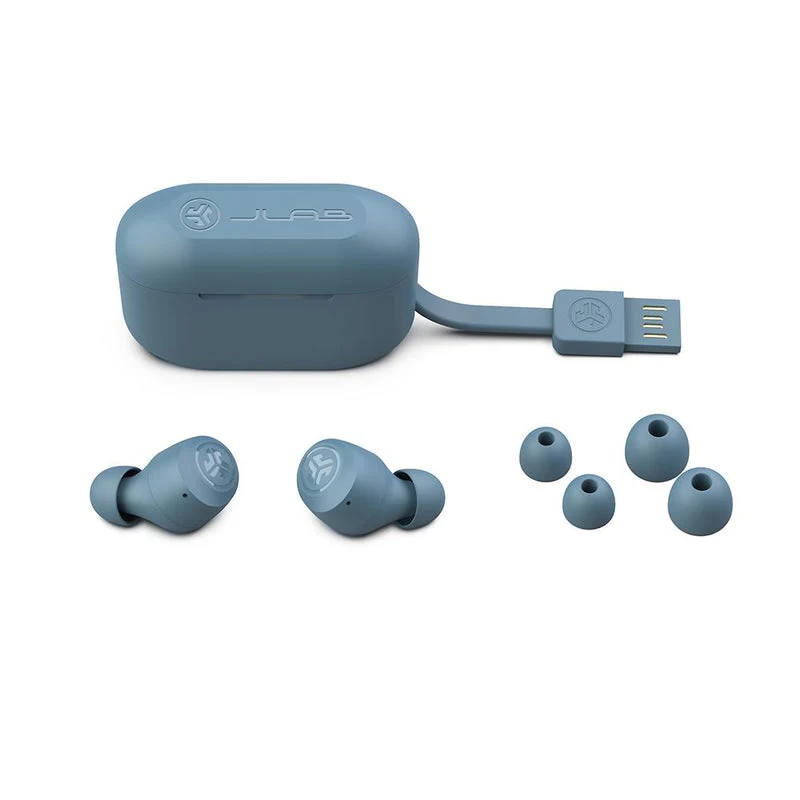 JLab Go Air Pop In-Ear True Wireless Earbuds - Slate | IEUEBGAIRPOPRSLT124 - Image 4