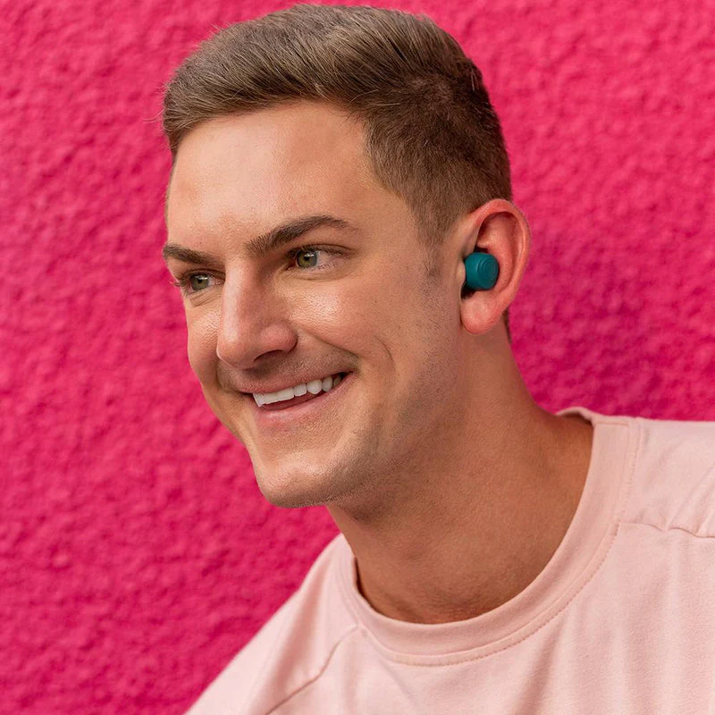 JLab Go Air Pop In-Ear True Wireless Earbuds - Teal | IEUEBGAIRPOPRTEL124 - Image 5
