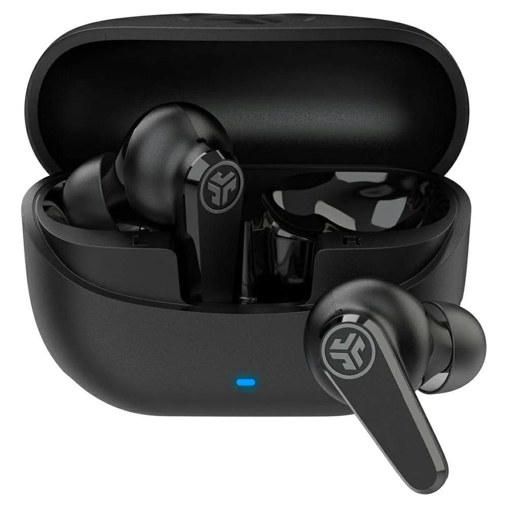 JLab Go Pods ANC In-Ear True Wireless Earbuds - Black | IEUEBGOPODSRBLK124