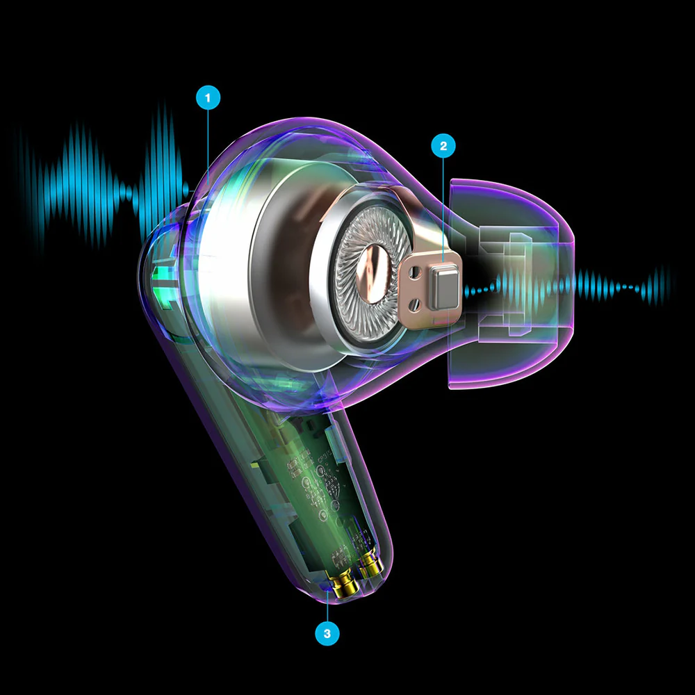 JLab Go Pods ANC In-Ear True Wireless Earbuds - Black | IEUEBGOPODSRBLK124 - Image 4