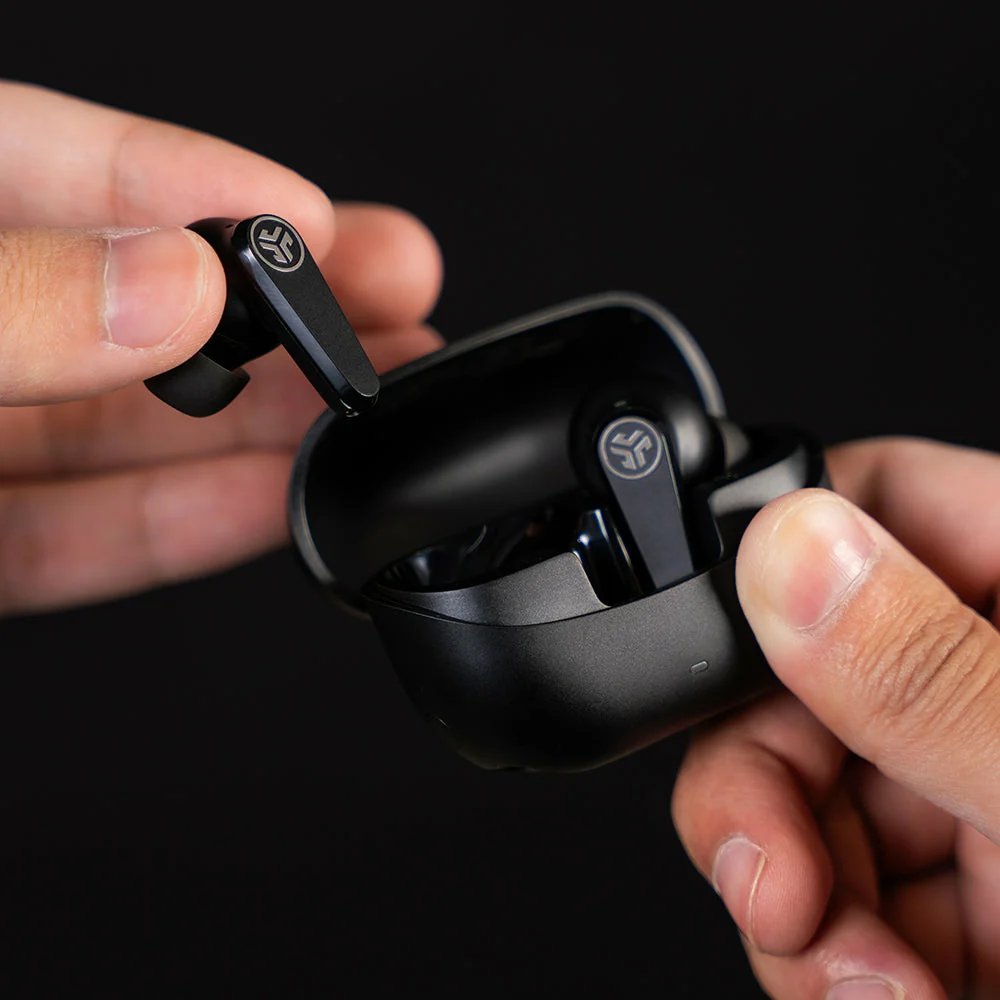 JLab Go Pods ANC In-Ear True Wireless Earbuds - Black | IEUEBGOPODSRBLK124 - Image 5