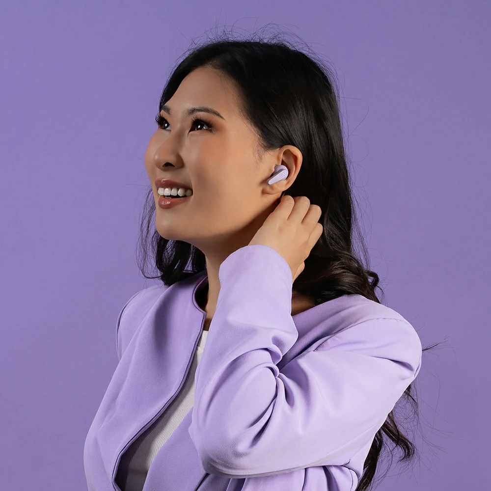JLab Go Pods ANC In-Ear True Wireless Earbuds - Lilac | IEUEBGOPODSRLLC124 - Image 6