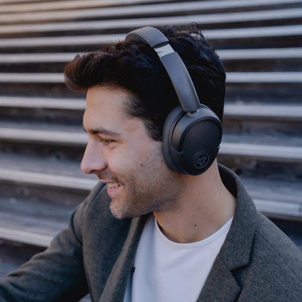 JLab JBuds Lux Over-Ear Wireless Bluetooth Headphone - Graphite | IEUHBJLUXANCRGPH62 - Image 10