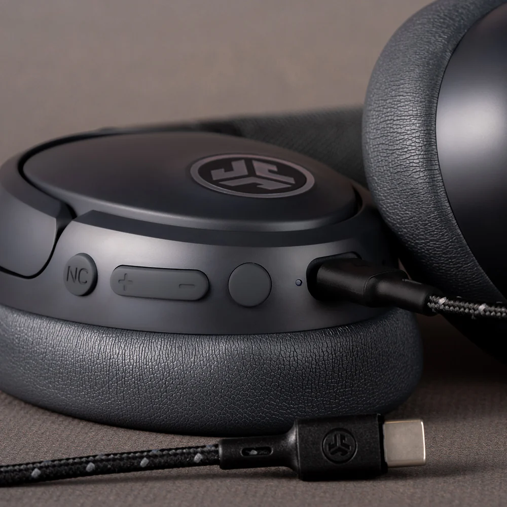 JLab JBuds Lux Over-Ear Wireless Bluetooth Headphone - Graphite | IEUHBJLUXANCRGPH62 - Image 7