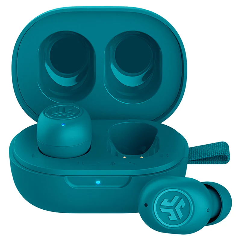 JLab JBuds Mini In-Ear True Wireless Earbuds - Green Aqua | IEUEBJBMINIRAQUA124