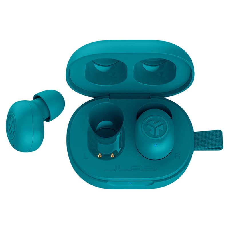 JLab JBuds Mini In-Ear True Wireless Earbuds - Green Aqua | IEUEBJBMINIRAQUA124 - Image 4