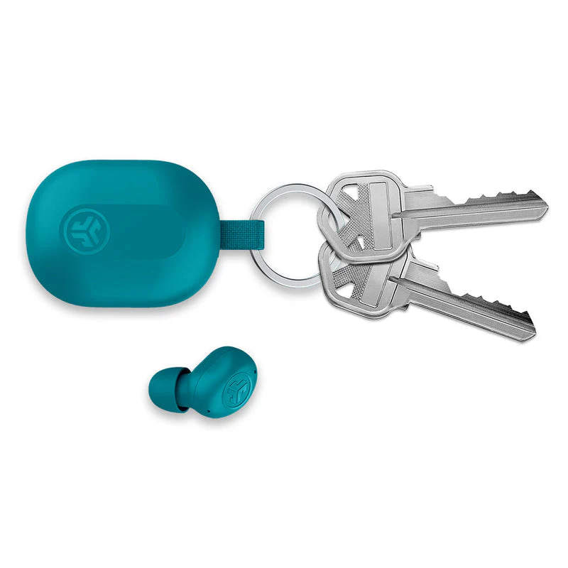 JLab JBuds Mini In-Ear True Wireless Earbuds - Green Aqua | IEUEBJBMINIRAQUA124 - Image 7